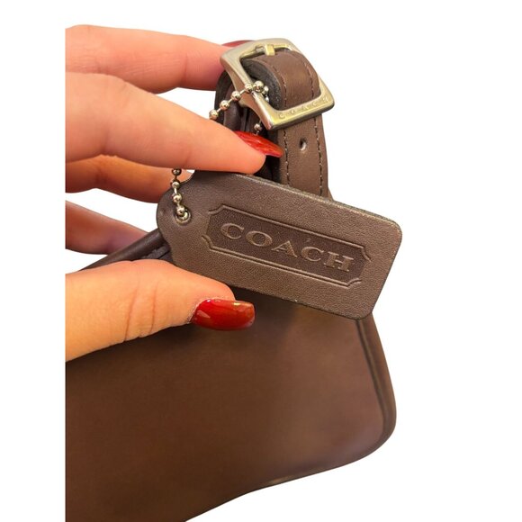 Coach Vintage Brown Leather Crossbody Bag - Picture 5 of 12